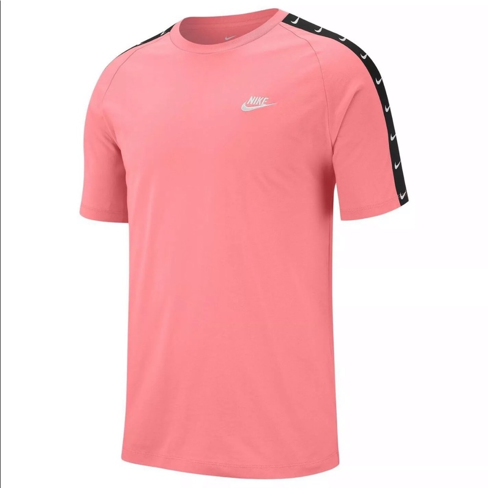 Nike Pink Tiny Swoosh Tee Size XXL